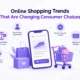 Online Shopping Trends Illustration 80x80